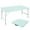 Light Purple + Iron+Plastic + Garden & Outdoor9, variant on 4ft Light Yellow Portable Folding Table Indoor&Outdoor Maximum Weight 135KG Foldable Table for Camping
