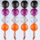 thumbnail image 2 of Ounissouiy Linterna de papel de calabaza plegable 3D, decoraciones de Halloween, Festival de fantasmas, atmósfera, murciélago, araña, farol de papel, Type4 NO4 Ounissouiy JJ25685-01, 2 of 6