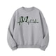 thumbnail image 4 of Sudadera sin capucha para niños, con cuello redondo, estampada, manga larga, sudadera con capucha de polar de tamaño mediano para niños, blusa de poliéster para niños, 4 of 6