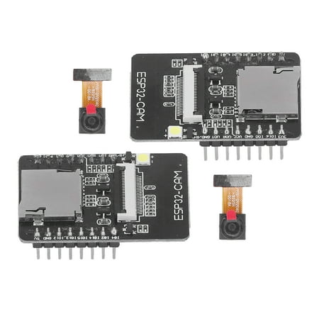 

Higoodz 2Pcs ESP32 CAM Development Module WiFi 2 In 1 Camera Board Electronic Component Electronic Component Camera Module