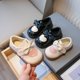 thumbnail image 2 of Zapatos de cuero para niñas, otoño e invierno, zapatos de princesa de suela suave para niños, zapatos de niña con lazo, zapatos para niñas pequeñas, 2 of 6