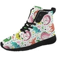thumbnail image 5 of Aidianart Mens Dinosaur High Top Shoes High Top Sneakers Size 5.5, 5 of 5