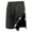 Dark Gray, variant on Unisex Tear Away Shorts Side Open Recovery Post Surgery Breakaway Short Magic Tape Adaptive Shorts Dark Blue L