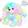thumbnail image 4 of hirigin Electronic Plush Toy with Colorful Light, Cute Rabbit/Bear Sing Song Stuffed Soft Doll Gift for Boy and Girl, 4 of 5