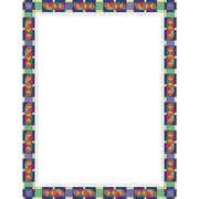 Barker Creek Computer Paper, 8 1/2" x 11", Stained Glass, Pack Of 50 Sheets