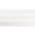 thumbnail image 2 of Contemporary Home Living Awning Striped Cotton Table Runner - 108" - White and Ivory, 2 of 2