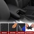 thumbnail image 2 of KBH Car Center Console Cover for 2009-2014 Acura TL Accessories, Middle Console Lid Armrest Cover Protector Replacement Trim Interior, Black (Leather Skin Only), 2 of 8