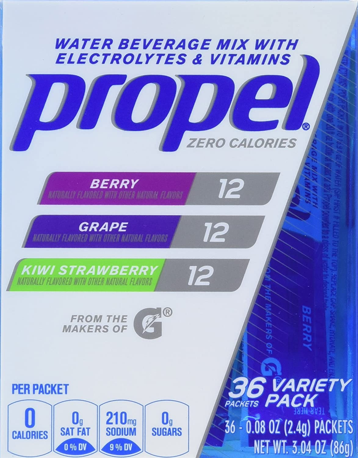 Propel Zero Calorie Nutrient Enhanced Water Beverage Mix (36 packets