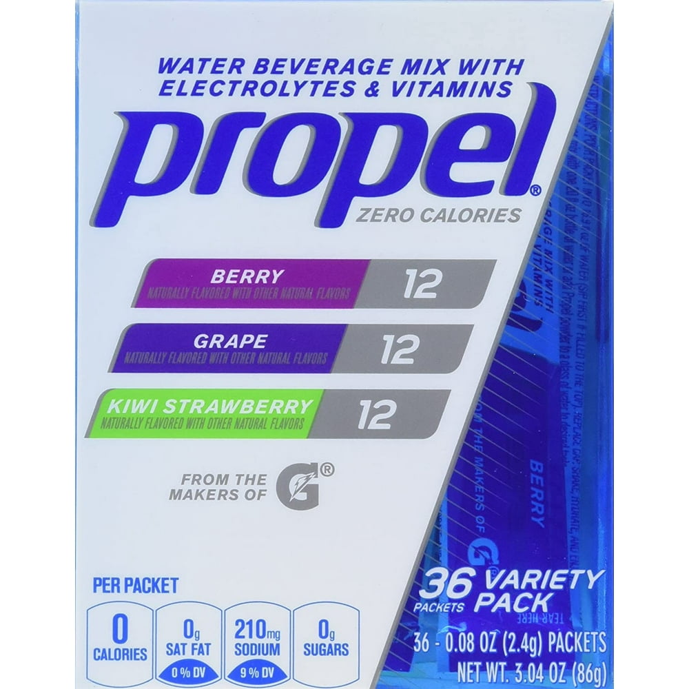 Propel Zero Calorie Nutrient Enhanced Water Beverage Mix (36 packets