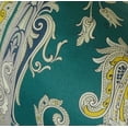 thumbnail image 3 of Plutus Fun Paisley Handmade Throw Pillow, 3 of 3