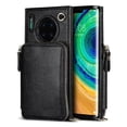 thumbnail image 1 of Funda tipo cartera para Huawei Mate 30 Pro con tarjetero y correa para el hombro para mujer, 1 of 5