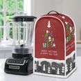 thumbnail image 5 of HELLHERO Christmas Tree Scene Waterproof Kitchen Blender Dust Covers for Home Kitchen Polyester, AntiSlip, Stylish, 5 of 6