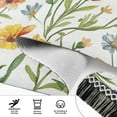 thumbnail image 6 of Yayeee Runner Rug for Bedroom 2'x6' Machine Washable Hallway Non Slip Mat, Watercolor Wildflowers Pattern, 6 of 8