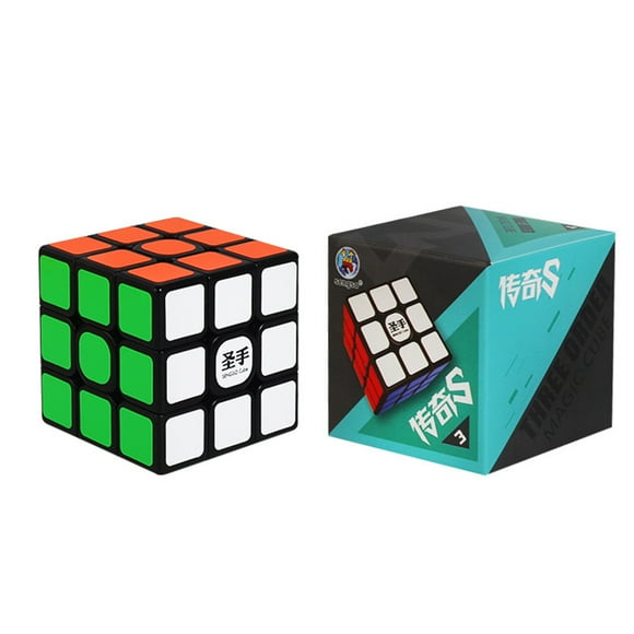 Qiaoxi 3 X 3 X 3 Smooth Rotating Magic Cube Kids Toy Stress Reliever