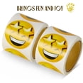 thumbnail image 2 of Kicko Rollo de Pegatinas de Emojis para Niños - 2 Rollos - Hojas de Emoticones Variadas - Regalos de Fiesta, 2 of 2