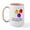 White/Pink Inside, variant on CafePress - Bowlingchick Deck The Halls Large Mug - 15 oz Ceramic Large White Novelty Mug