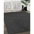 thumbnail image 2 of Ahgly Company Indoor Rectangle Patterned Charcoal Black Area Rugs, 5' x 8', 2 of 6