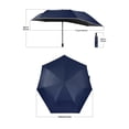 thumbnail image 2 of para el sol, lluvia, plegable, de viaje multifuncional, de lluvia para la calle, mochilero, viajes cortos, , Yinane Paraguas de lluvia, 2 of 8
