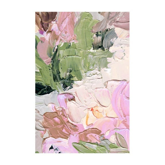 Flowers In Paint No2 Print Wall Art, Modern Wall Decor For Living Room Bedroom, 8x12 UNFRAMED
