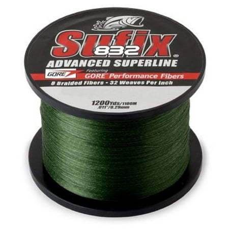 Sufix 832 Braid Line-1200 Yards (Green, 80-Pound) | Walmart Canada