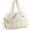 White, variant on Women's Gym Bag with Wet Pocket, Waterproof Weekender Overnight Duffle Bag for Travel, Sports & Fitness