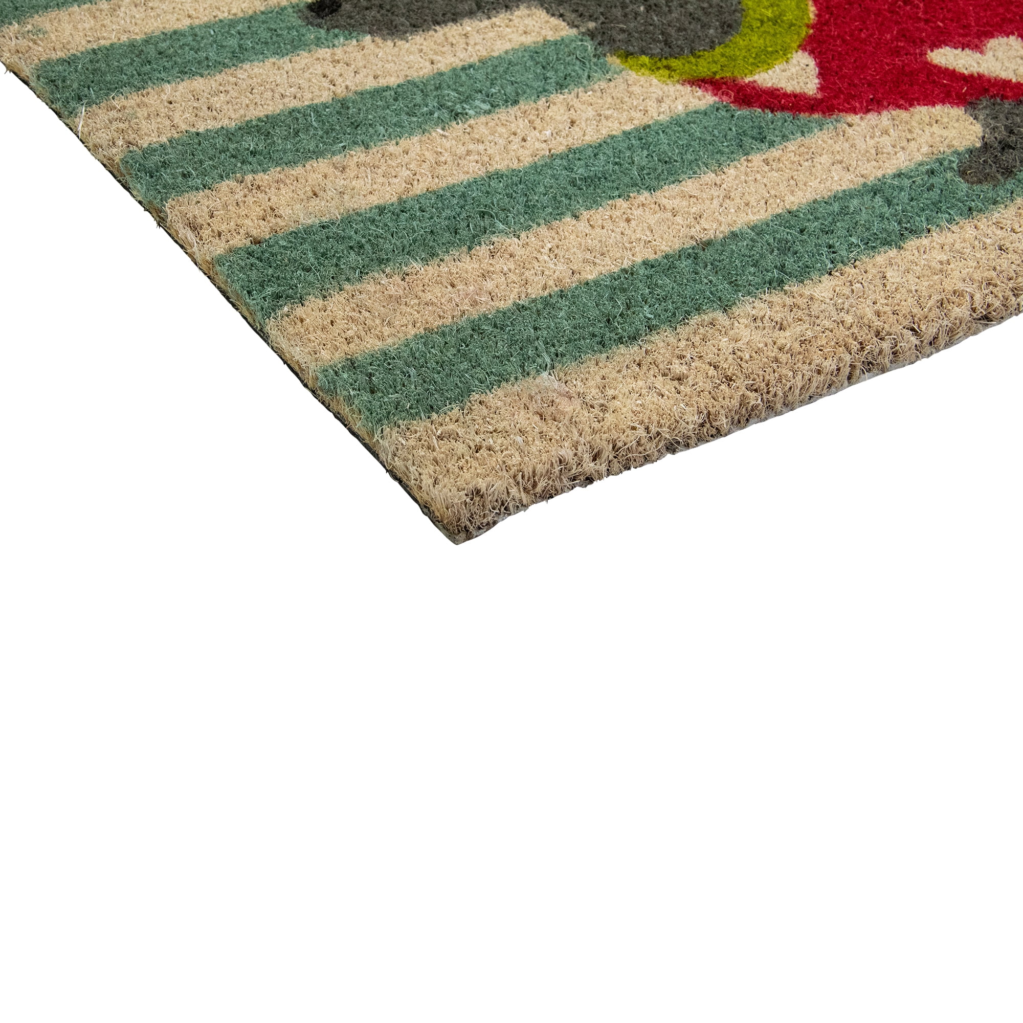 Northlight Natural Coir Rectangular Dachshund Dog Welcome Doormat 18" x 30"