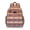 Earthy, variant on Tail Pattern Backpack - Ergonomic for Students