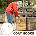 thumbnail image 3 of OUNONA 2Pcs Stainless Steel Beehive Holder Durable Support Tool for Beekeeping Hive Frames, 3 of 8