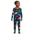 thumbnail image 3 of Jurassic World Toddler Boys Long Sleeve Top and Pants, 2-Piece Pajama Set, Sizes 12M-5T, 3 of 8