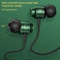 thumbnail image 4 of Lifetechs Metal In-ear Gaming Headset with Bass Microphone Volume Adjustable 3.5mm Plug Stereo Wired Earphone Universal for Computers And Mobile Phones, 4 of 8