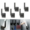 Hook Clip Set Cubicle Wall Clips Jacket Hooks Wall with Shelf Clothes ...