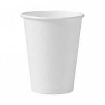 Drinking Cup Solo 12 oz. White Paper Disposable, 50 Count