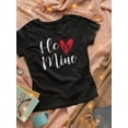 thumbnail image 3 of He Is Mine T-Shirt Women -Smartprints Designs, Female XX-Large, 3 of 4