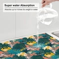 thumbnail image 6 of Kdxio Hawaiian Style for Dish Drying Mat,24*18 inch Absorbent Dish Drainer Kitchen Counter,Large Size Dish Drying Pad for Countertops,Draining Racks, 6 of 9