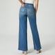 thumbnail image 4 of WILLBEST Jeans Mujer Pantalones Vaqueros de Pierna Ancha y Cintura Alta para Mujer, Pantalones Casuales de Mezclilla Elástica Con Costura Frontal y Cintura Elástica Cómoda. Chica, 4 of 5