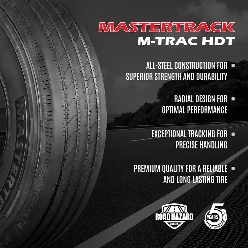 Mastertrack M-TRAC HDT All Season ST235/85R16 132/127L 14 Ply Load Range G Trailer Tire ST235/85/16(Tire Only)