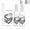 2 pcs, variant on Reflective Window Spray, 1 Fl Oz Glass Reflective Coating Spray for Home and Automotive Windows