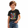 thumbnail image 4 of XFeng Schulkind 2026 Graphic T‑Shirt Kids Back to School Short Sleeve Tee, 4 of 4