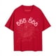 thumbnail image 1 of Sudadera con capucha rosa con la misma letra de espuma del cantante de hip-hop Sp5der Young Thug 5555556013 rojo, 1 of 5