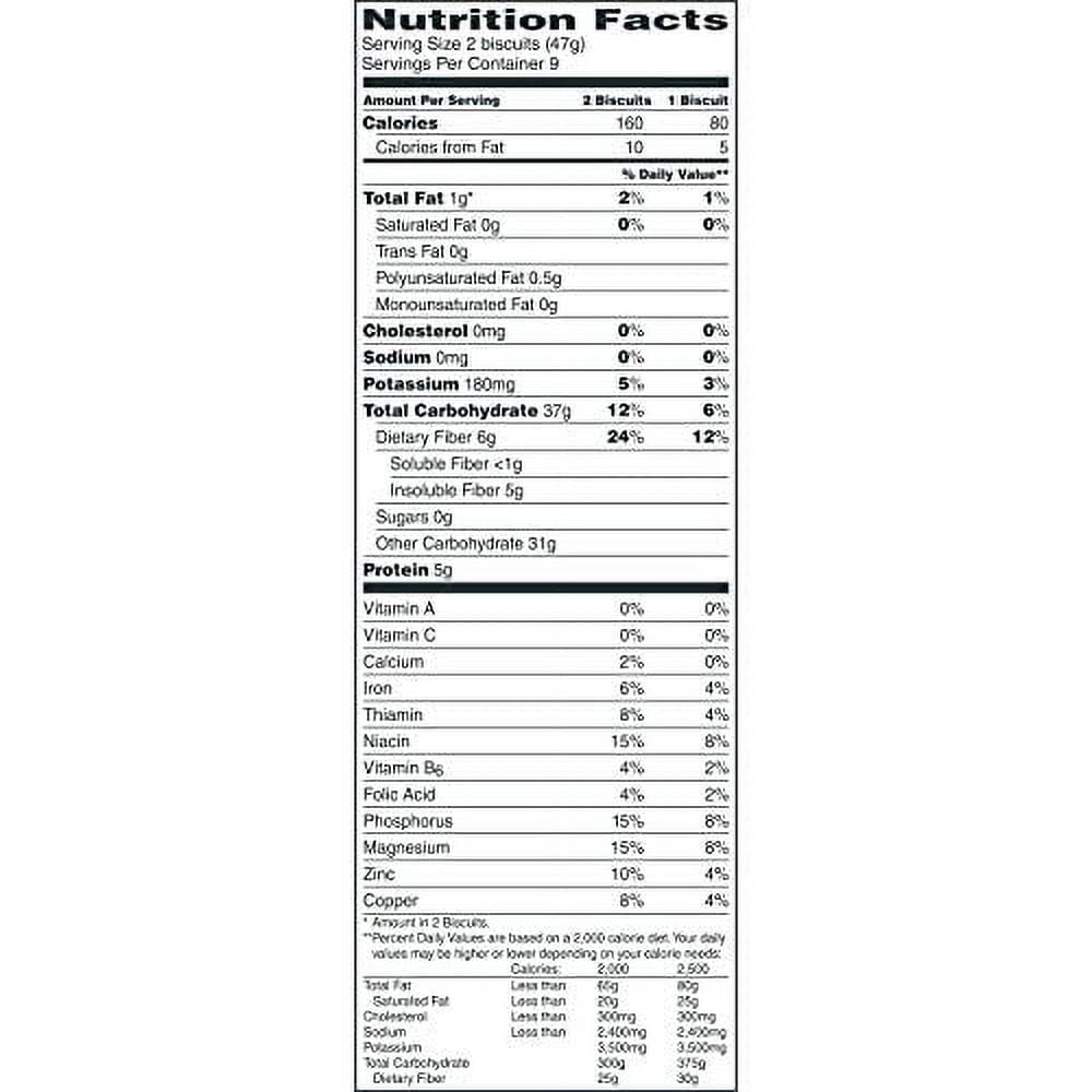 Post Shredded Wheat Cereal, Original Big Biscuit, 100% Whole Grain, No Sugar Or Salt Added, 15-Ounce Box (Pack Of 3)