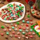 thumbnail image 3 of 1 Box Christmas Series Beads Santa Claus Snowman Elk Pattern Clay Loose Beads For DIY Handmade Earrings Bracelet Jewelry Making, 3 of 5