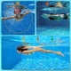 thumbnail image 4 of Juguetes de buceo para piscinas infantiles, aro de buceo, juguetes de piscina para entrenamiento de natación (amarillo), 4 of 5