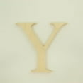 thumbnail image 2 of Package of 1, 12 Inch X 1/2" Thickness Baltic Birch Wood Letter Y in The Times New Roman Font, Thick, Upper Case for Art & Craft Project, Made in USA, 2 of 4