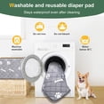 thumbnail image 7 of MK Gdledy Washable Pet Pee Pads - 4-Layer Protection, Super Absorbent & Non-Slip, for Puppy Training, Car Seat, Sofa, and Dog Bed,2 Pack,Grey, 7 of 7