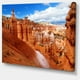 Hoodoos en Grès dans le Canyon de Bryce - Toile de Paysage Art Imprimer – image 2 sur 4