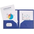 thumbnail image 3 of shiyou-6 Pack Multicolor Plastic Two Pocket Folders, Plastic Folders with 2 Pockets and Business Card Slot, 2 Pocket Plastic folders for School, Home, and Work, 6 Pack Plastic folders, 3 of 4