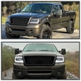 thumbnail image 2 of Spec-D Tuning Jet Black LED Tube Projector Headlights Compatible with 2004-2008 Ford F-150, 2006-2008 Lincoln Mark LT, Left + Right Pair Headlamps Assembly, 2 of 5