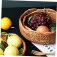 thumbnail image 3 of Minkissy 1Pc Light Brown Fruit Tray for Business Owners and Home Use, 3 of 8
