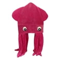 thumbnail image 3 of yuksok Octopus Shaped Hat Party Hat for Stage Performance Birthday Gift Photo Props Rose red, 3 of 9