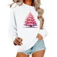 thumbnail image 3 of Jsaierl Christmas Fleece Sweatshirts for Women Plus Size Xmas Graphic Sweatshirt Oversized Pullover Sweater Tops Crewneck Tunic Long Sleeve Shirts Christmas Costume, 3 of 7